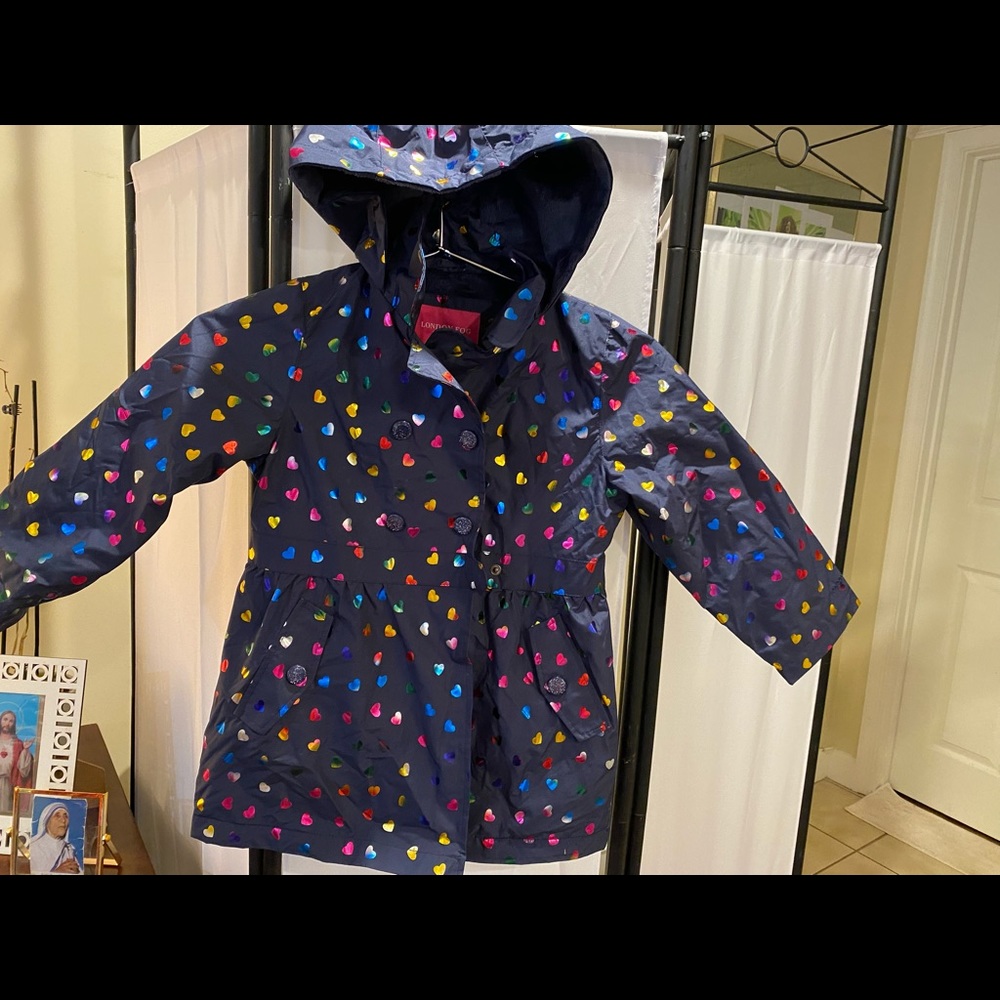 London Fog&Lined rain coot